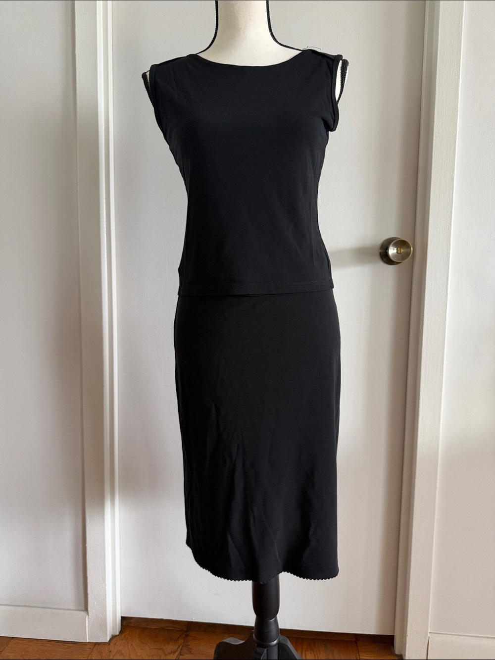 GAP Black Sleeveless Midi Set